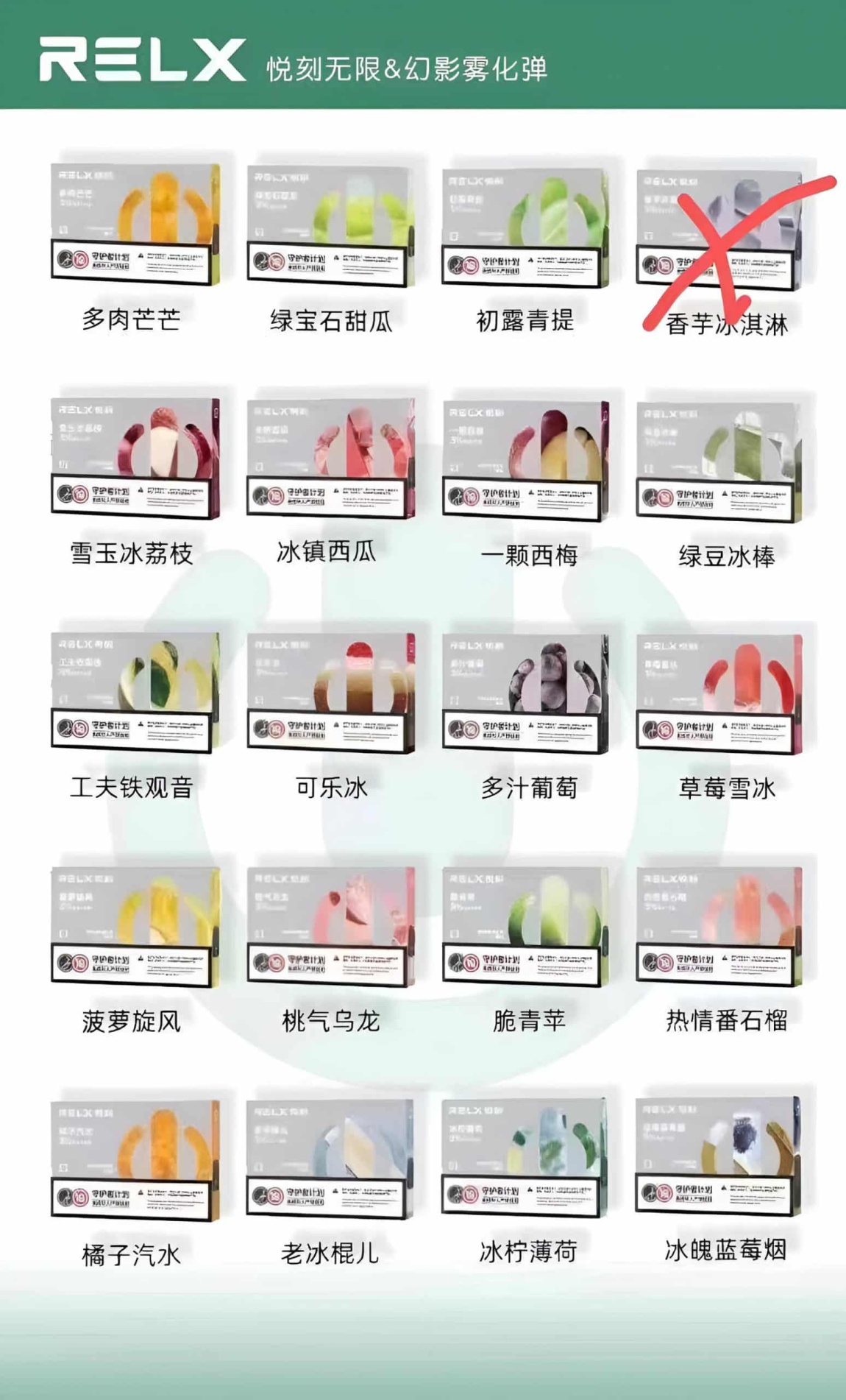 RELX 幻影五代煙彈